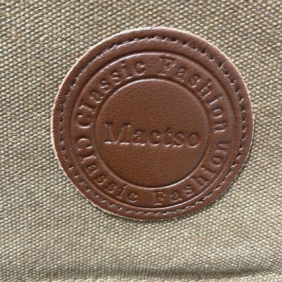 Mactso Coffee Vintage Canvas Bookbak/Messenger Bag - Picture 4 of 4